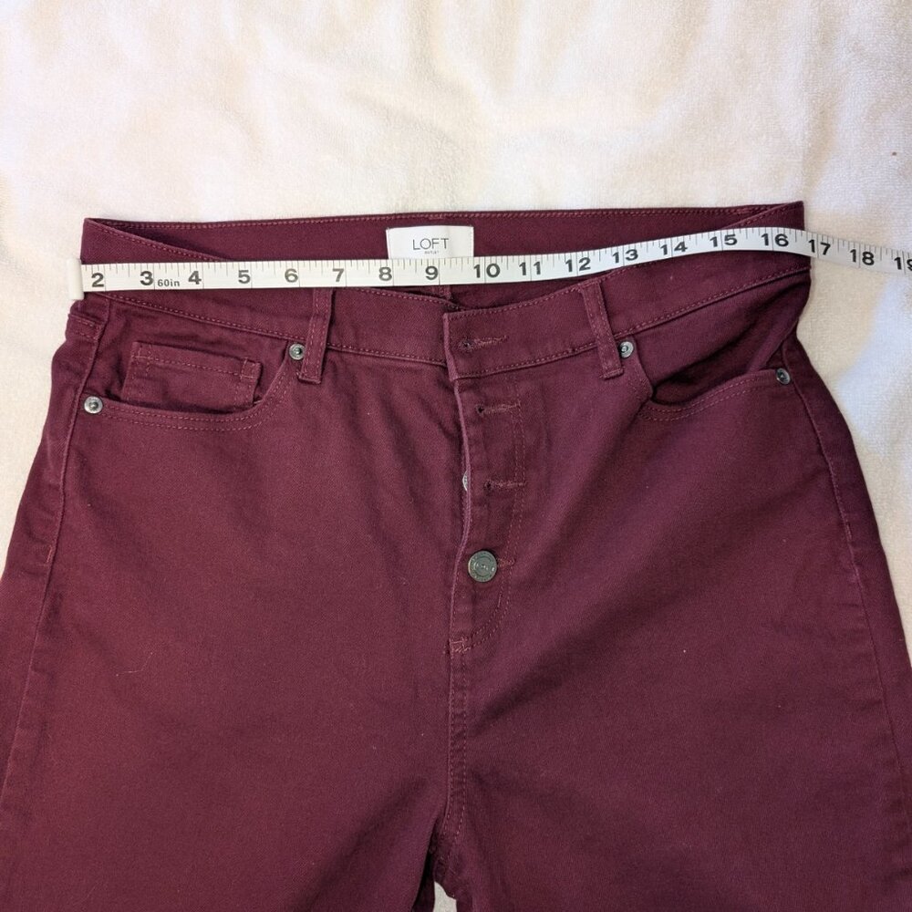 Loft Outlet High Rise Skinny - Picture 3 of 5